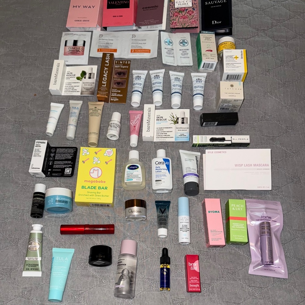 Brand new 47 assorted prestige skincare/makeup products